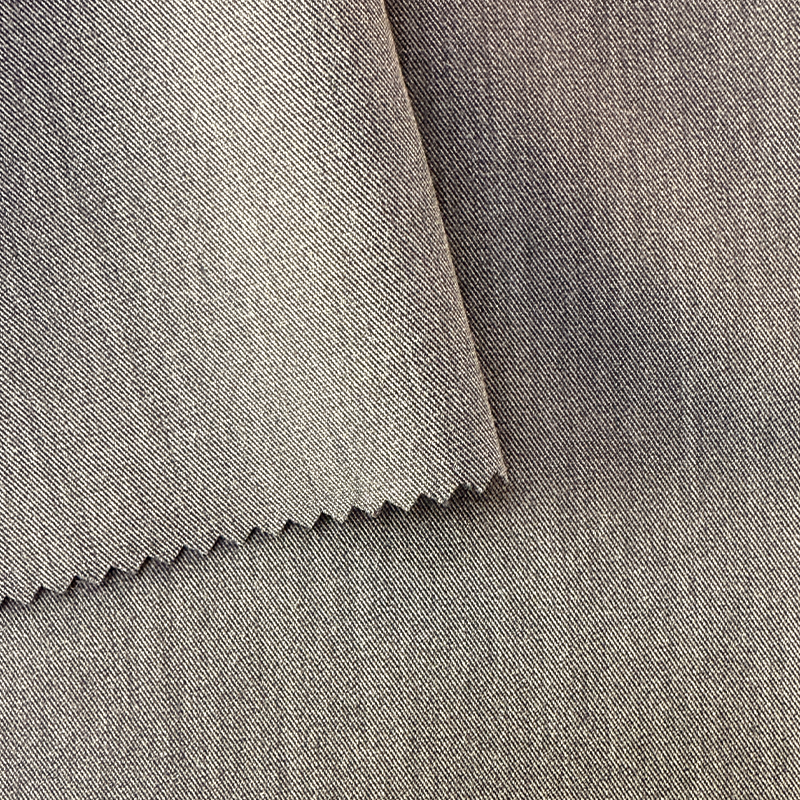 NO 6042 Zweifarbiger TR-Denim-Twill-Stoff
