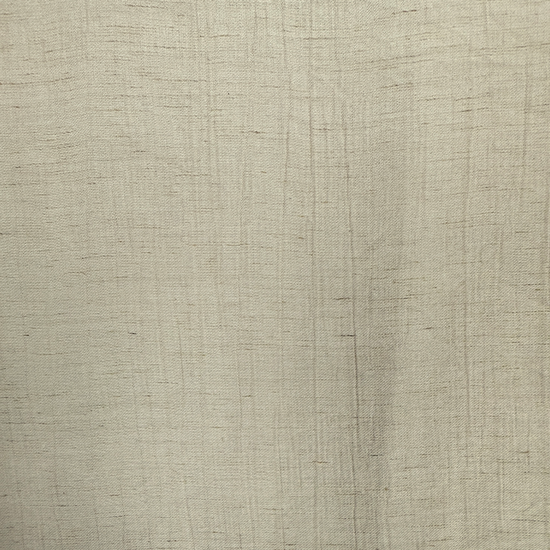 NEIN 6036 Leinenähnlicher Slub-Filament-Kreppstoff