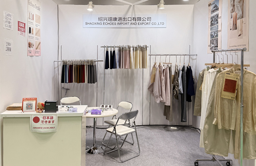 Shaoxing Echoes Textile Co., Ltd präsentiert sich auf der FaW TOKYO 2026 mit erfolgreichem Abschluss